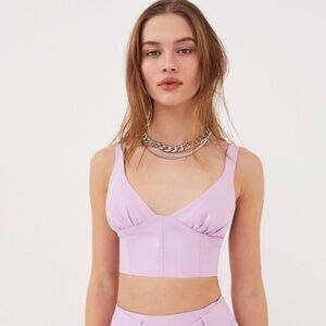 For Love and Lemons Natasha Top in Purple